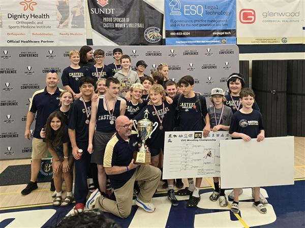 Junior High Wrestling EVC Champions